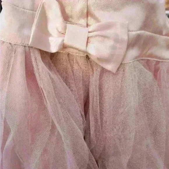 Baby Gap light pink tulle and silk dress size 3-6m - Picture 5 of 6